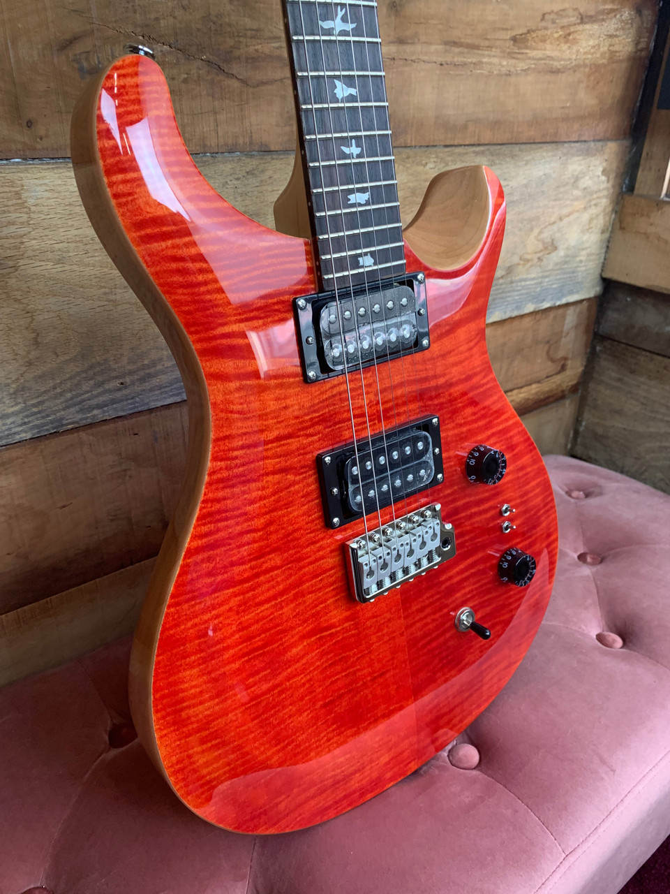 PRS SE Custom 24-08 Blood Orange w/bag