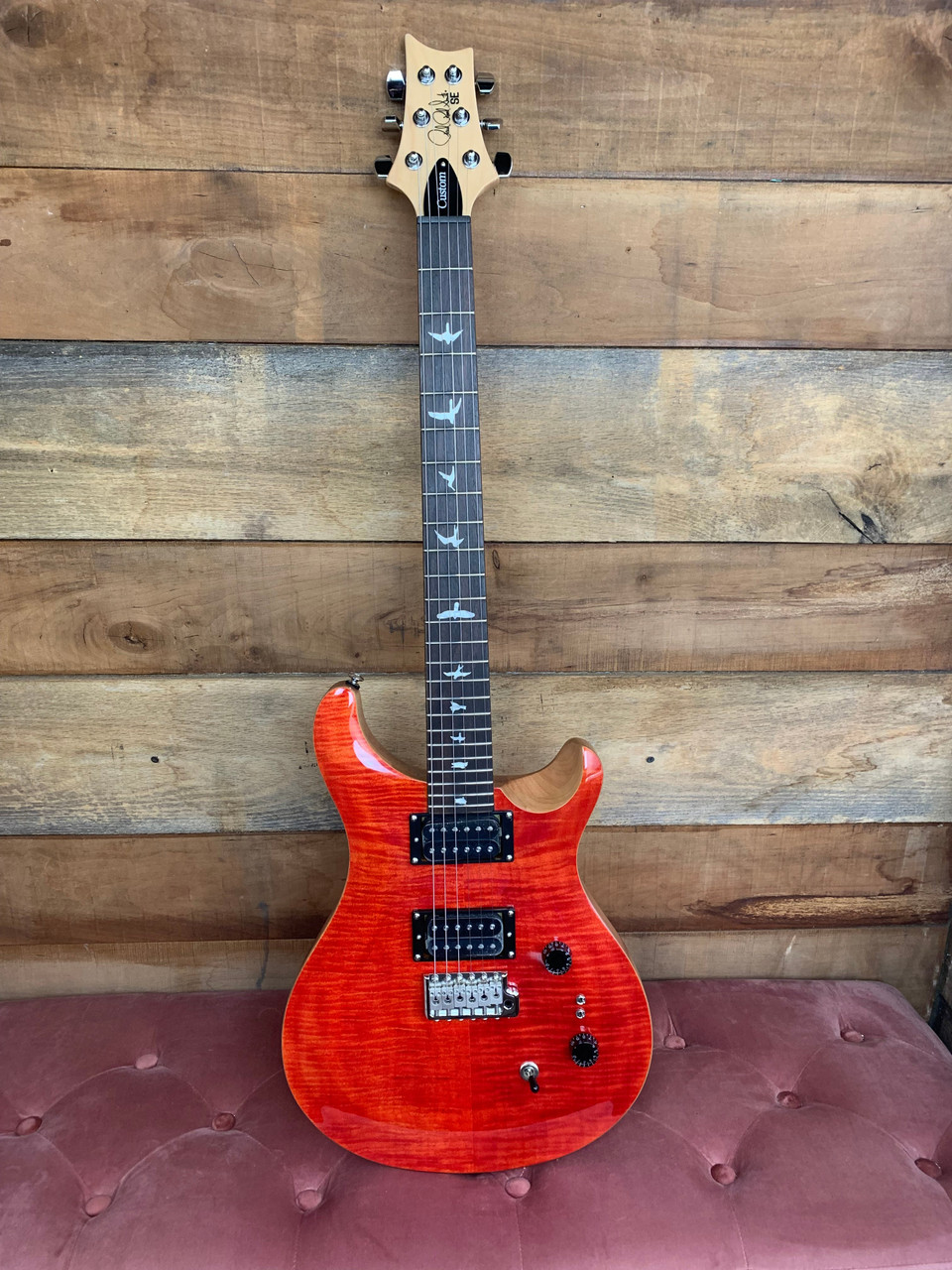 PRS SE Custom 24-08 Blood Orange w/bag