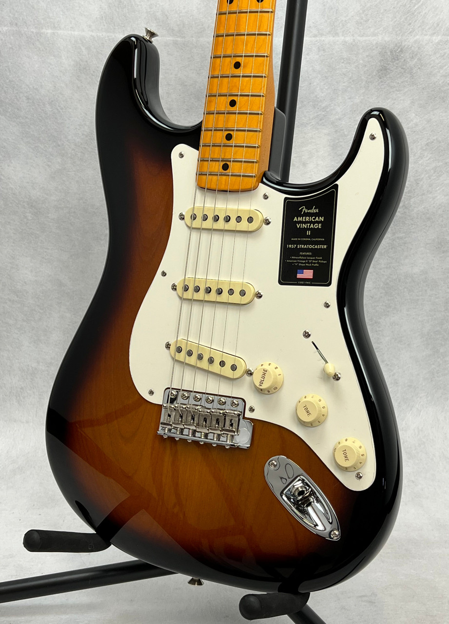 Fender American Vintage II 1957 Stratocaster Electric Guitar - 2-Color  Sunburst