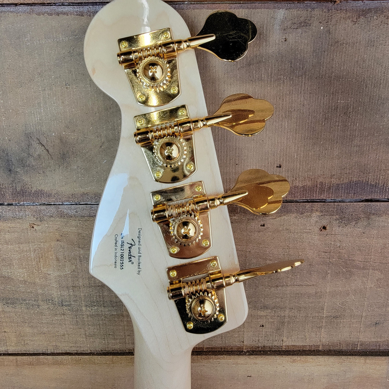 Squier 40th Anniversary Jazz Bass - Gold Edition