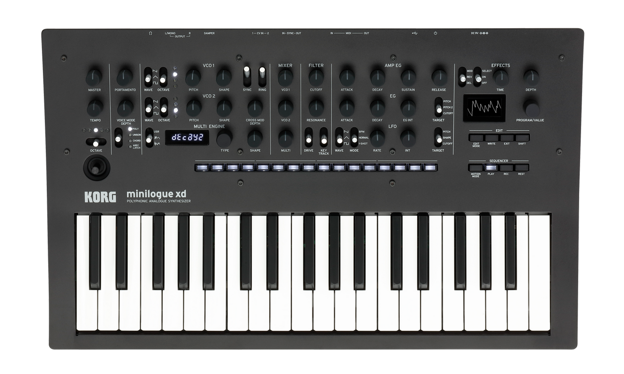Korg Minilogue 4-voice Polyphonic Analog Synthesizer