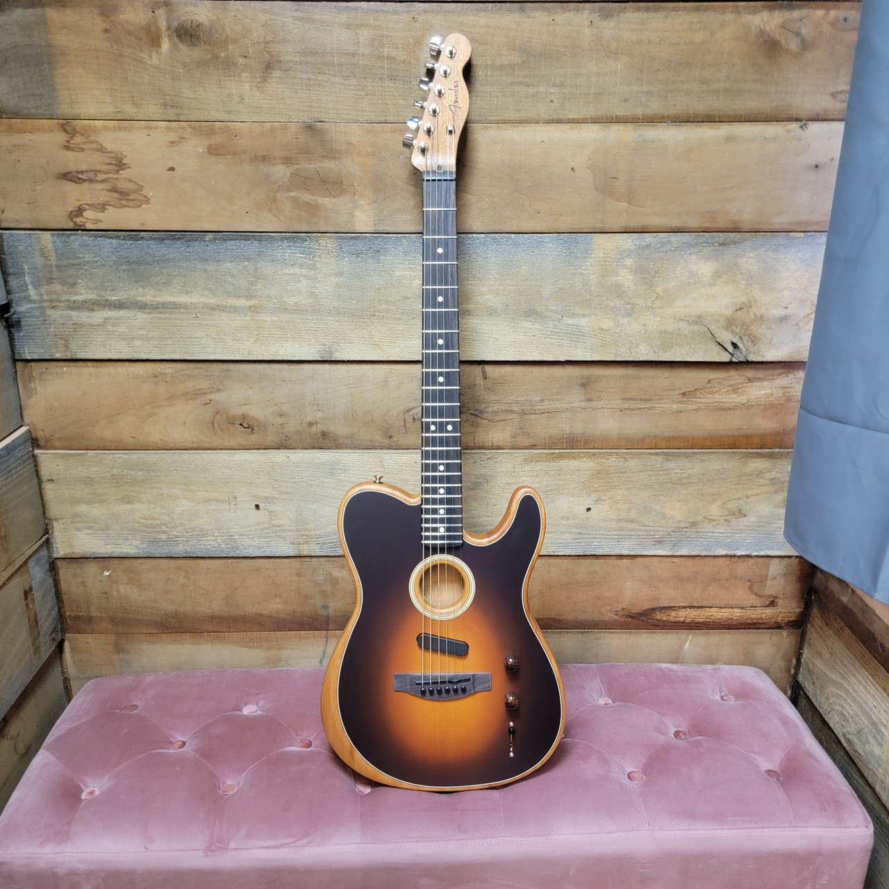 Fender Acoustasonic Player Telecaster - Shadow Burst w/ Case