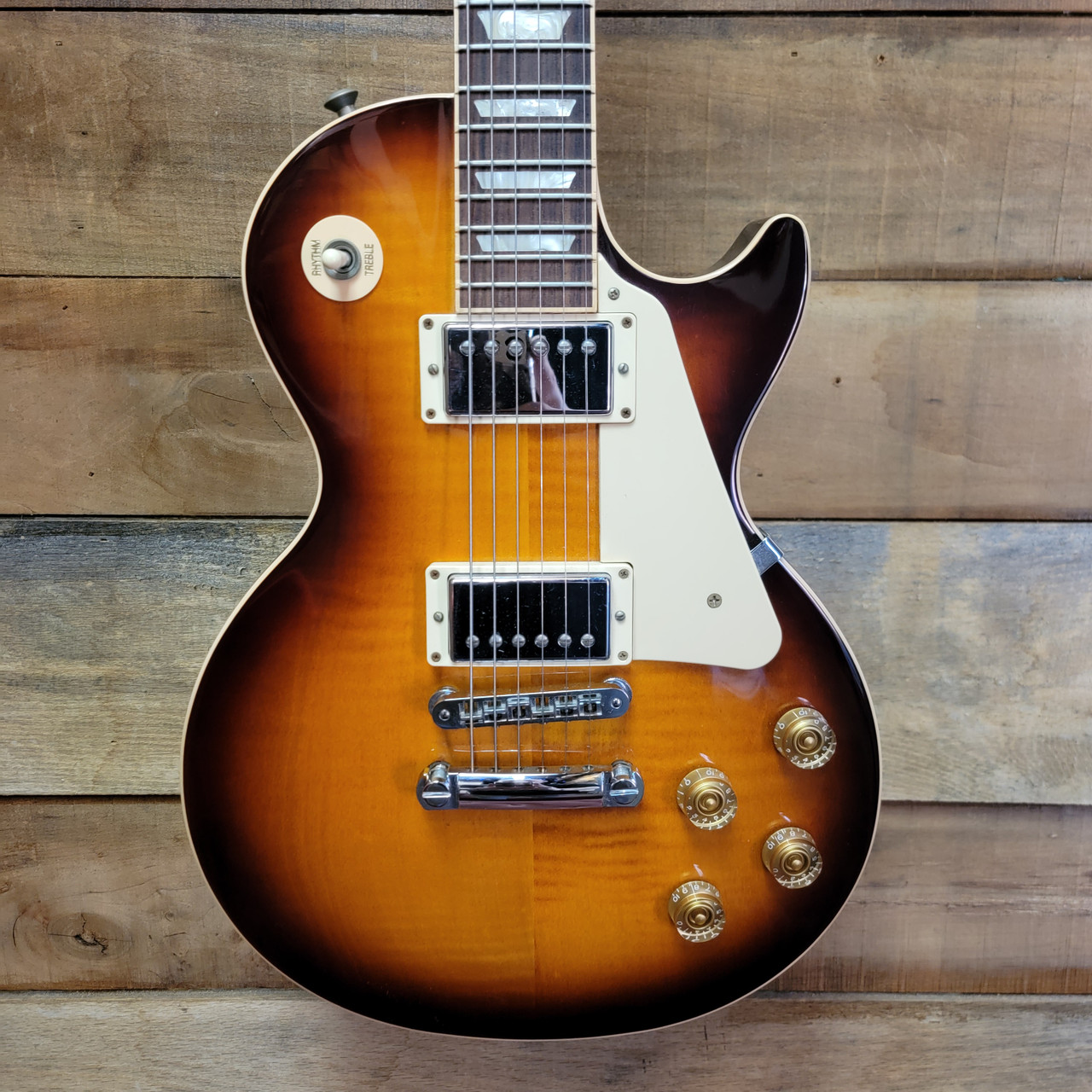 2012 Gibson Les Paul Traditional (Pre-Owned) - Bourbon Burst w 