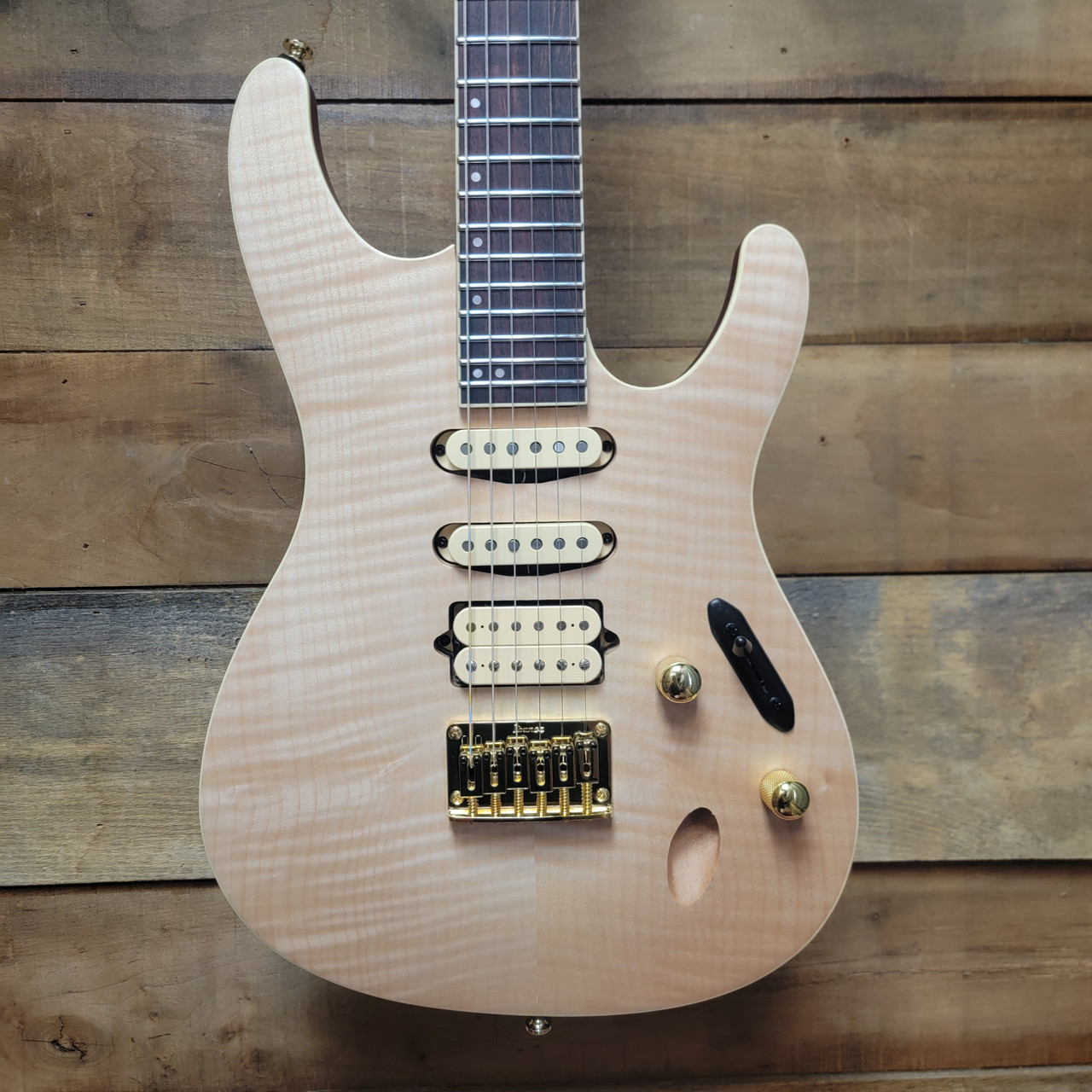 【得価NEW】092s☆Ibanez アイバニーズ SEW761FM NTF エレキギター ※中古 アイバニーズ