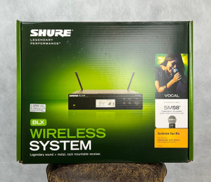 Shure BLX24R/SM58 Wireless Rack-mount Vocal System with SM58 - H9 Shure BLX24R/SM58 Wireless Rack-mount Vocal System with SM58 - H9