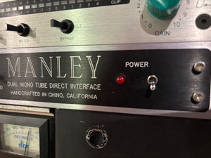 Pre-owned Manley Dual Mono Tube Direct Interface