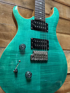 PRS SE Custom 24 Left-Handed Turquoise w/bag PRS SE Custom 24 Left-Handed Turquoise w/bag