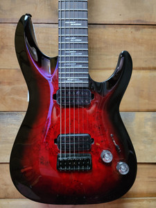 Schecter Guitar Research Omen Elite-7 - Black Cherry Burst Schecter Guitar Research Omen Elite-7 - Black Cherry Burst