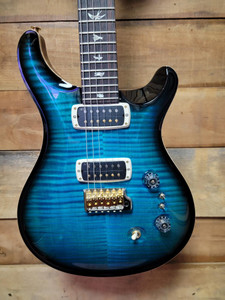 PRS Custom 24-08 10-Top - Carrol Blue Smokeburst w/ Hard Case PRS Custom 24-08 10-Top - Carrol Blue Smokeburst w/ Hard Case