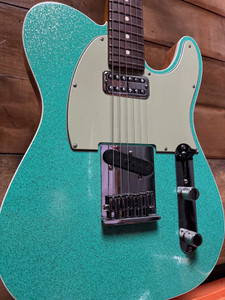 Fender Custom Shop Dual Stack HS Tele Seafoam Sparkle w/case Fender Custom Shop Dual Stack HS Tele Seafoam Sparkle w/case