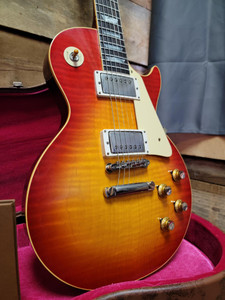 Gibson Custom Shop 1960 Les Paul Standard VOS - Washed Cherry Sunburst w/ Hard Case Gibson Custom Shop 1960 Les Paul Standard VOS - Washed Cherry Sunburst w/ Hard Case