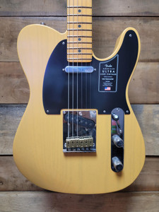 Fender American Ultra Luxe Vintage '50s Telecaster® - Butterscotch Blonde w/ Tweed Case Fender American Ultra Luxe Vintage '50s Telecaster® - Butterscotch Blonde w/ Tweed Case