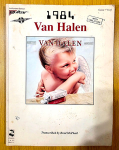 Van Halen 1984 Guitar Tablature/Music Book (1991)