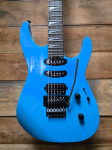 2022 Jackson USA American Series Sl3 Soloist (Pre-Owned) - Riviera Blue w/ Hard Case
