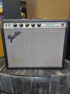 Mid 70's Vintage Fender Silverface Princeton Amplifier (Pre-Owned)
