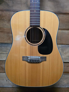 Takamine MIJ EF-385 12-String Acoustic/Electric (Pre-Owned) - Natural w/ Hard Case
