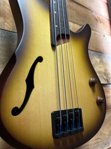 Ibanez SRH500FN Fretless Bass Natural Browned Burst Flatte