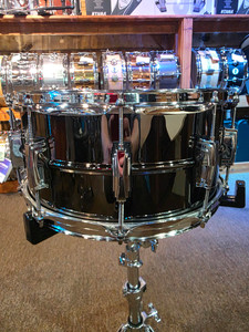 Ludwig Black Beauty 6.5x14 Snare Drum - Black Nickel