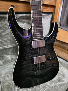 ESP E-II HORIZON NT-II (Pre-Owned) - See-Thru Black Sunburst w/ Hard Case