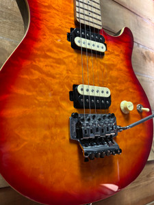 2025 Ernie Ball Sterling AX50QM Lava Burst