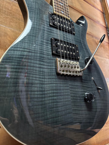 Pre-owned PRS MIK SE Custom 24 Trans Black w/bag