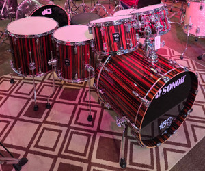 Sonor 150th Anniversary Limited Edition AQ2 6pc Shell Pack - Exotic Ebony Veneer