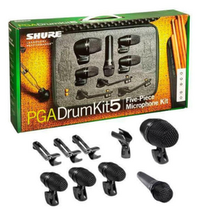 Shure PGADRUMKIT5 5-piece Drum Microphone Kit