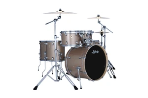 Ludwig Evolution 5-piece Complete Drum Set Prosecco Sparkle w/Paiste Cymbals