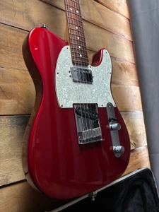 2001 Fender American Fat Tele RW Candy Apple Red w/case