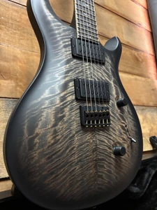 PRS Mark Holcomb Signature Charcoal Wraparound Burst w/case