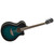 Yamaha APX600 Thinline Acoustic-Electric Guitar Oriental Blue Burst