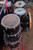 Early 1980's Gretsch USA Custom Monster Plus Square Badge "Collins" 6-Piece Shell Kit Black Nitron