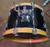 Early 1980's Gretsch USA Custom Monster Plus Square Badge "Collins" 6-Piece Shell Kit Black Nitron
