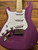 PRS SE Silver Sky Lefty Maple Summit Purple w/bag