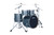Ludwig Evolution 5-Piece Complete Drum Set Atlantic Sparkle w/Paiste Cymbals