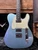 2014 Fender Double TV Jones Tele NOS Ice Blue Metallic w/case