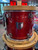 1997 Yamaha 30th Anniversary Maple Custom 5pc Kit Red Sparkle
