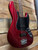 2011 Fender MIM Standard J-Bass Candy Apple Red w/case