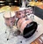 Tama Imperialstar 5pc Complete Kit - Natural Zebrawood w/ Paiste Cymbals and Hardware