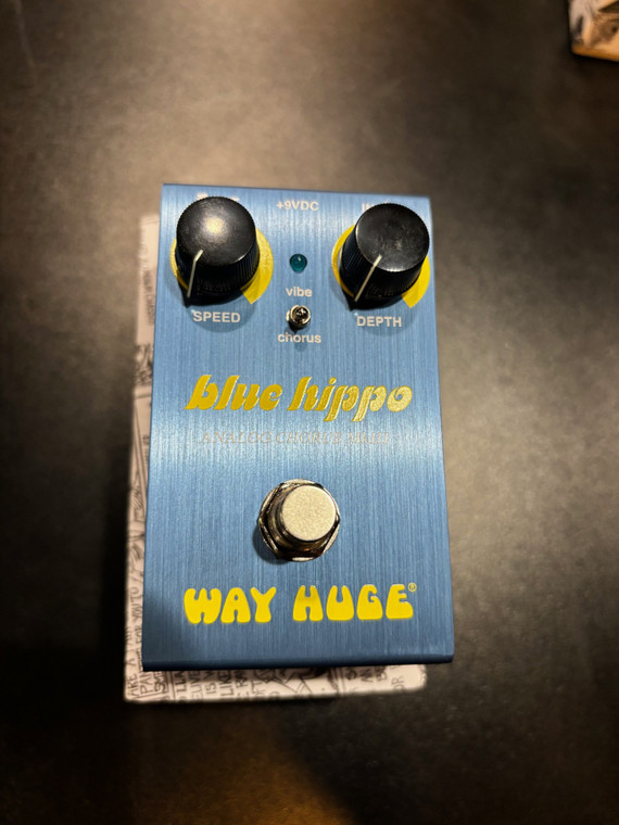 Way Huge Blue Hippo Analog Chorus Pedal Way Huge Blue Hippo Analog Chorus Pedal