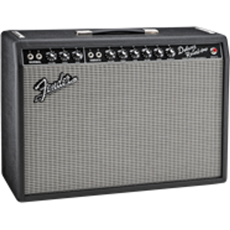 Fender '65 Deluxe Reverb 1x12" 22-watt Tube Combo Amp - Black