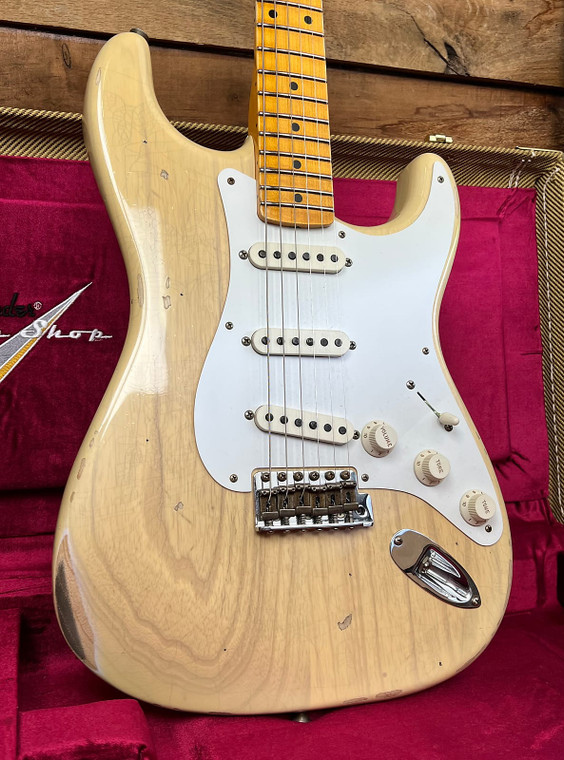 Fender Custom Shop 1958 Stratocaster Relic - Natural Blonde w/ OHSC and COA