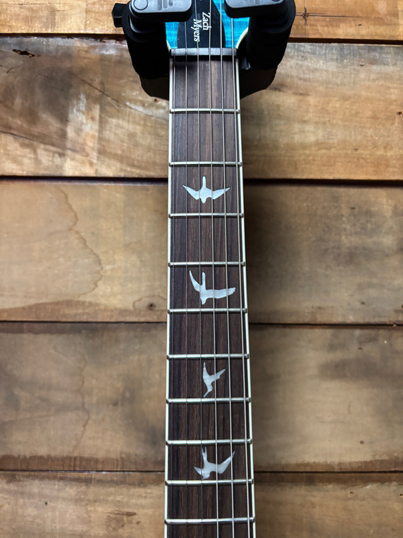 PRS SE Zach Myers Lefty Myers Blue w/bag