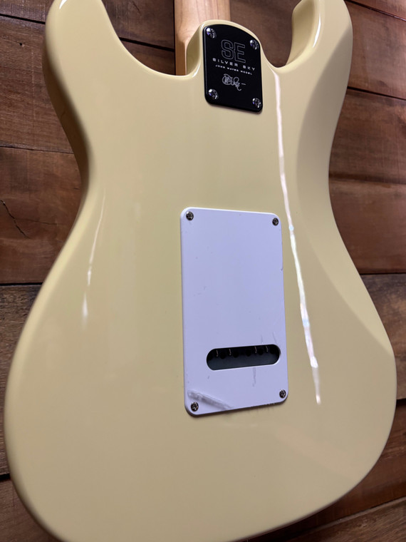 PRS SE Silver Sky Rosewood Moon White w/bag