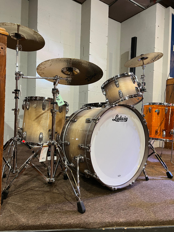 Ludwig Classic Maple 3-piece Shell Pack - Burnt Natural