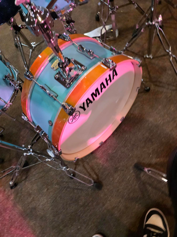 Yamaha SBP0F4H Stage Custom Hip 4-piece Shell Pack - Matte Surf Green Yamaha SBP0F4H Stage Custom Hip 4-piece Shell Pack - Matte Surf Green