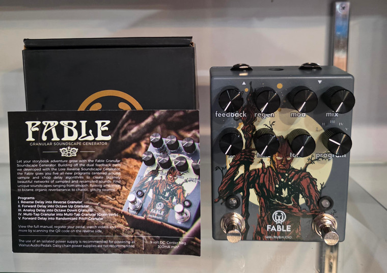 Walrus Audio Fable Granular Soundscape Generator Delay Pedal (Pre-Owned)