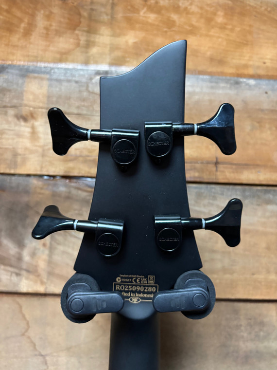 Schecter Stiletto Stiletto Stealth 4 Bass Satin Black