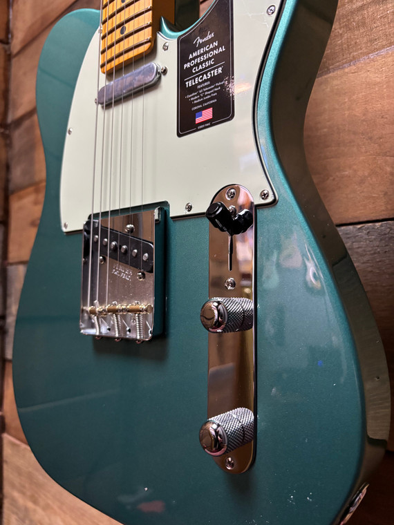 Fender American Pro Classic Tele MP  Faded Sherwood Green w/bag