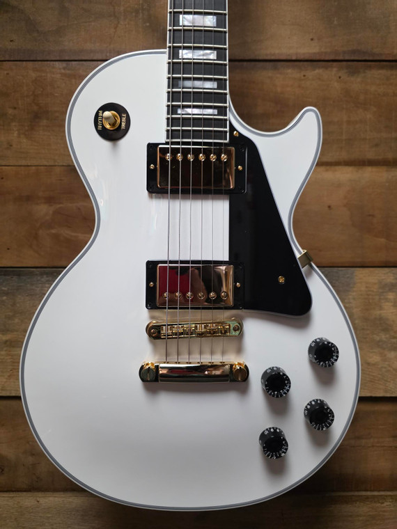 Gibson Custom Les Paul Custom Electric Guitar - Alpine White